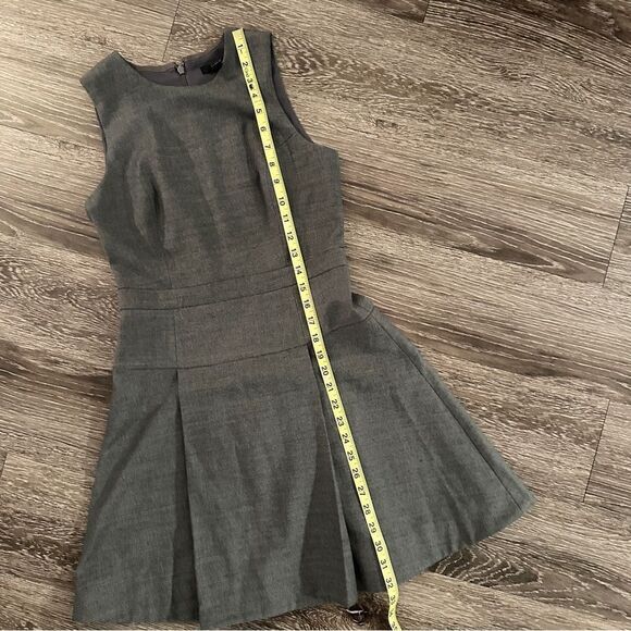 J. Crew Wool Blend Sheath Pleat Dress - Picture 6 of 8